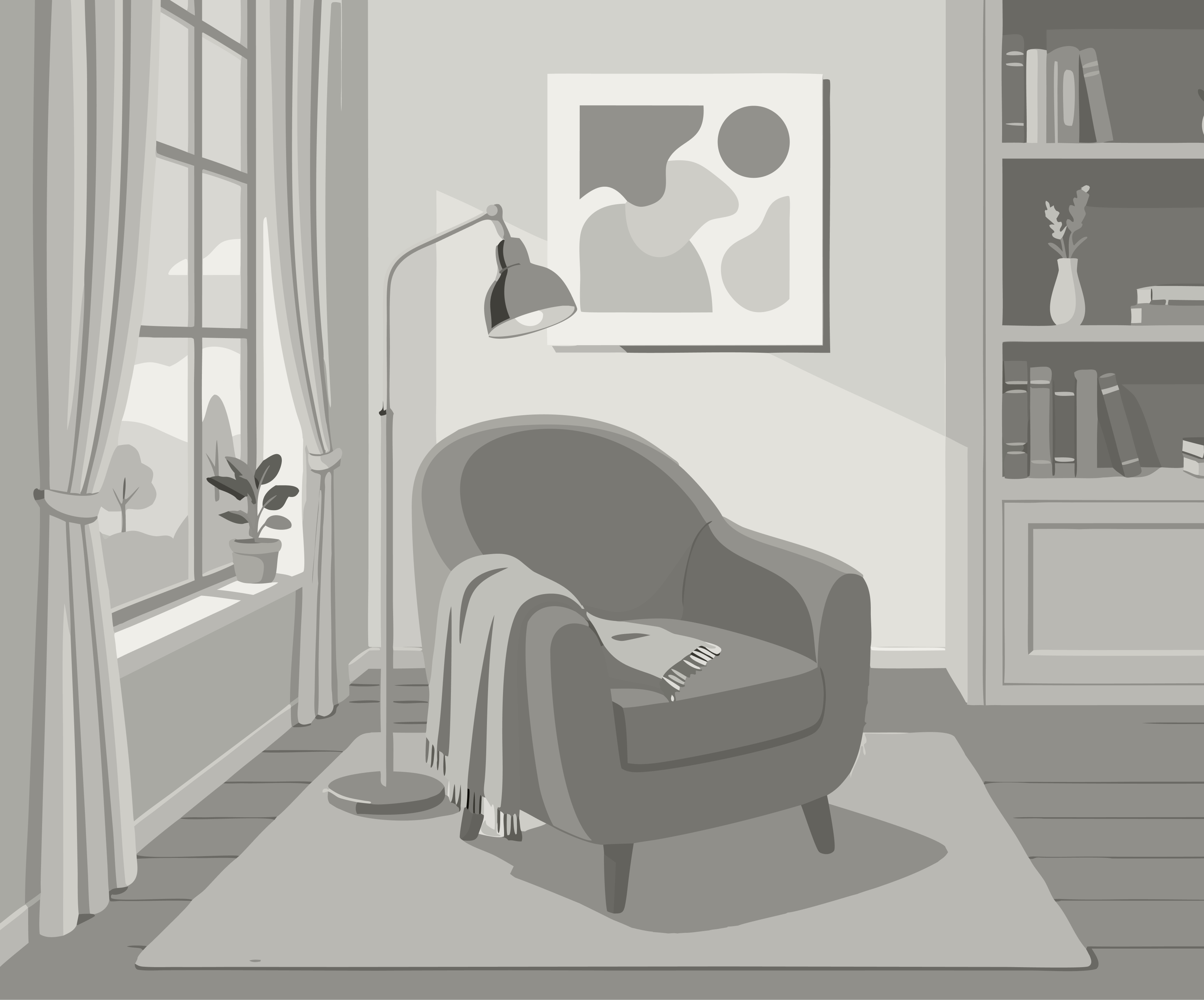 Kleines Zweibettzimmer